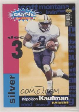 1995 Upper Deck Collector's Choice - You Crash the Game Redemptions - Silver #C18.3 - Napoleon Kaufman (Dec 3)