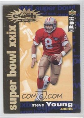 1995 Upper Deck Collector's Choice - You Crash the Game Super Bowl XXIX - Prizes Gold #SB1 - Steve Young