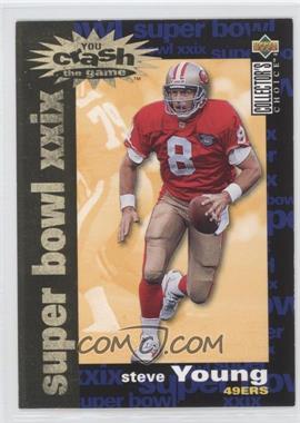 1995 Upper Deck Collector's Choice - You Crash the Game Super Bowl XXIX - Prizes Gold #SB1 - Steve Young