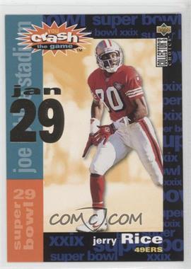 1995 Upper Deck Collector's Choice - You Crash the Game Super Bowl XXIX #SB2 - Jerry Rice
