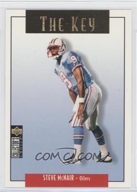 1995 Upper Deck Collector's Choice Update - [Base] - Gold #U80 - Steve McNair