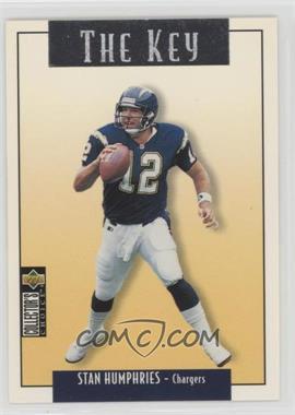 1995 Upper Deck Collector's Choice Update - [Base] - Silver #U78 - Stan Humphries