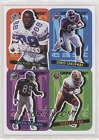 Michael Irvin, Chris Calloway, Calvin Williams, Henry Ellard