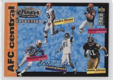 1995 Upper Deck Collector's Choice Update - You Crash the Game The Playoffs #CP14 - Andre Rison, Darnay Scott, Haywood Jeffires, Desmond Howard, Charles Johnson