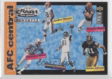 1995 Upper Deck Collector's Choice Update - You Crash the Game The Playoffs #CP14 - Andre Rison, Darnay Scott, Haywood Jeffires, Desmond Howard, Charles Johnson