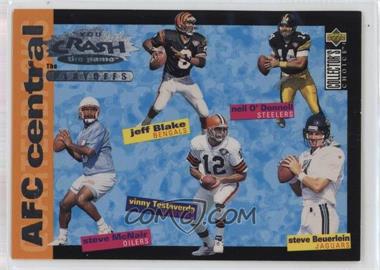 1995 Upper Deck Collector's Choice Update - You Crash the Game The Playoffs #CP2 - Neil O'Donnell, Vinny Testaverde, Steve Beuerlein, Jeff Blake, Steve McNair [Poor to Fair]