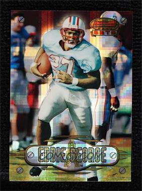 1996 Bowman's Best - Bets - Atomic Refractor #BB4 - Eddie George