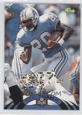 1996 Classic NFL Experience - [Base] - Printers Proof #106 - Rodney Thomas /499