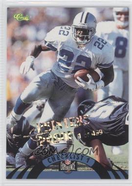 1996 Classic NFL Experience - [Base] - Printers Proof #124 - Checklist - Emmitt Smith /499