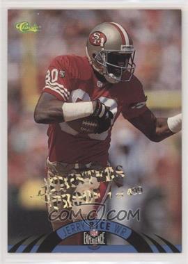 1996 Classic NFL Experience - [Base] - Printers Proof #2 - Jerry Rice /499