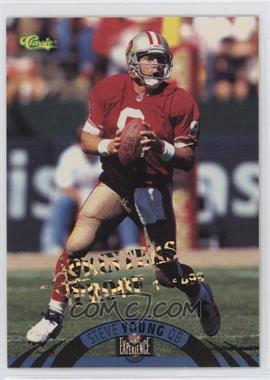 1996 Classic NFL Experience - [Base] - Printers Proof #25 - Steve Young /499