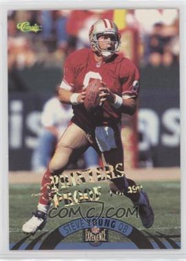 1996 Classic NFL Experience - [Base] - Printers Proof #25 - Steve Young /499