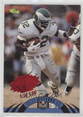 1996 Classic NFL Experience - [Base] - Red Super Bowl XXX #13 - Ricky Watters /150