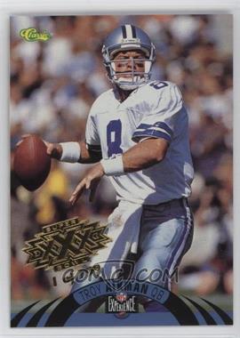 1996 Classic NFL Experience - [Base] - Red Super Bowl XXX #8 - Troy Aikman /150