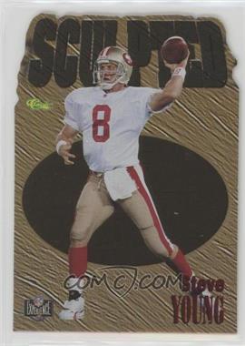 1996 Classic NFL Experience - Sculpted #S16 - Steve Young