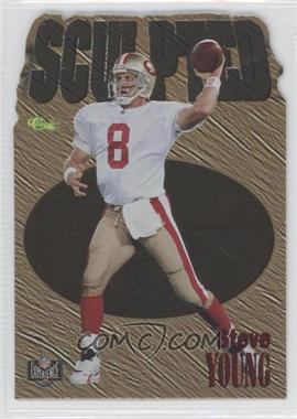 1996 Classic NFL Experience - Sculpted #S16 - Steve Young