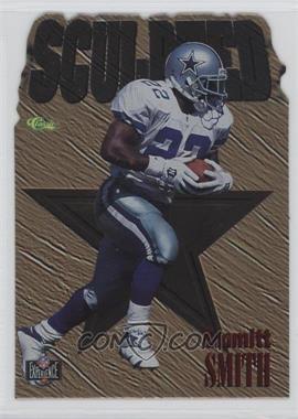 1996 Classic NFL Experience - Sculpted #S4 - Emmitt Smith