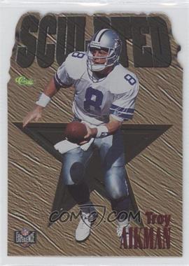 1996 Classic NFL Experience - Sculpted #S5 - Troy Aikman