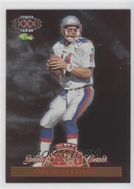 1996 Classic NFL Experience - Super Bowl Interactive Game Cards #AFC0 - Drew Bledsoe
