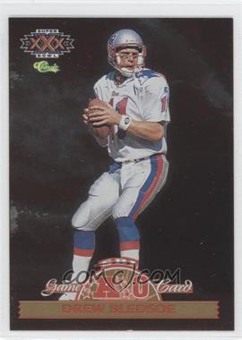 1996 Classic NFL Experience - Super Bowl Interactive Game Cards #AFC0 - Drew Bledsoe