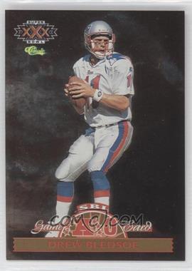 1996 Classic NFL Experience - Super Bowl Interactive Game Cards #AFC0 - Drew Bledsoe