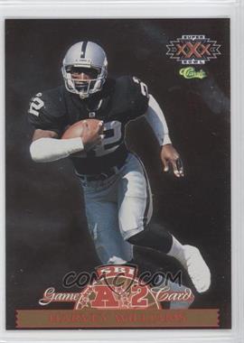 1996 Classic NFL Experience - Super Bowl Interactive Game Cards #AFC2 - Harvey Williams