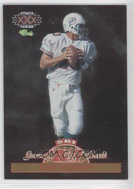 1996 Classic NFL Experience - Super Bowl Interactive Game Cards #AFC7 - Dan Marino