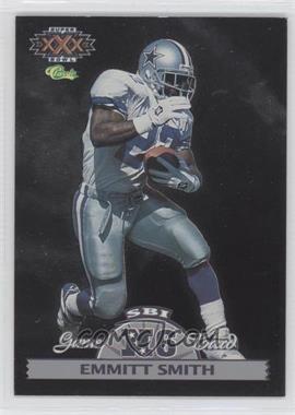 1996 Classic NFL Experience - Super Bowl Interactive Game Cards #NFC6 - Emmitt Smith