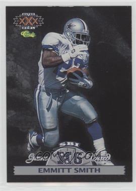 1996 Classic NFL Experience - Super Bowl Interactive Game Cards #NFC6 - Emmitt Smith