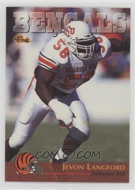 1996 Classic NFL Rookies - [Base] #16 - Jevon Langford