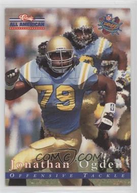 1996 Classic NFL Rookies - [Base] #68 - Jonathan Ogden