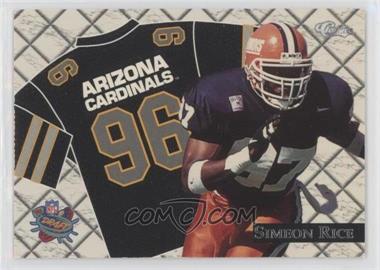 1996 Classic NFL Rookies - Road Jersey Image #RJ7 - Simeon Rice