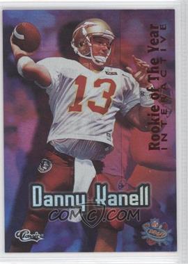 1996 Classic NFL Rookies - Rookie of the Year Interactive #RY16 - Danny Kanell