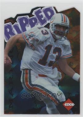 1996 Collector's Edge - Ripped - Die-Cut #_DAMA - Dan Marino /500