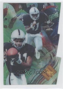 1996 Collector's Edge Advantage - Video - Die-Cut #V13 - Tim Brown /300