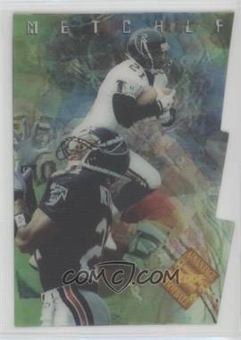 1996 Collector's Edge Advantage - Video - Die-Cut #V15 - Eric Metcalf /300