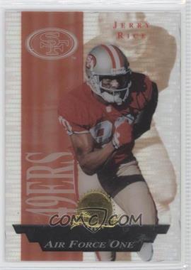 1996 Collector's Edge President's Reserve - Air Force One - CS #28 - Jerry Rice /500