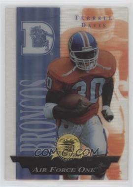 1996 Collector's Edge President's Reserve - Air Force One - CS #35 - Terrell Davis /500 [EX to NM]