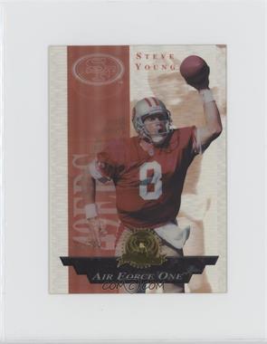 1996 Collector's Edge President's Reserve - Air Force One - Jumbo #3 - Steve Young /1300