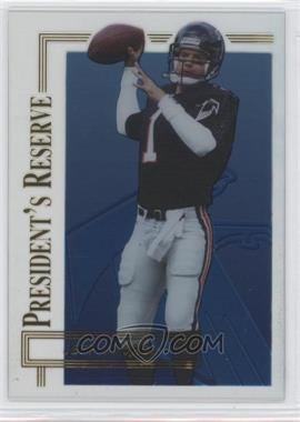 1996 Collector's Edge President's Reserve - [Base] #10 - Jeff George /20000
