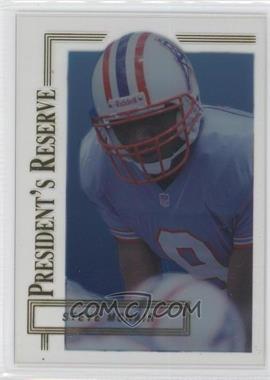 1996 Collector's Edge President's Reserve - [Base] #78 - Steve McNair /20000