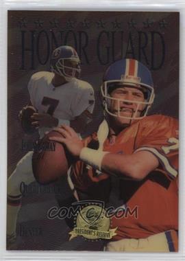 1996 Collector's Edge President's Reserve - Honor Guard #HG16 - John Elway /1000