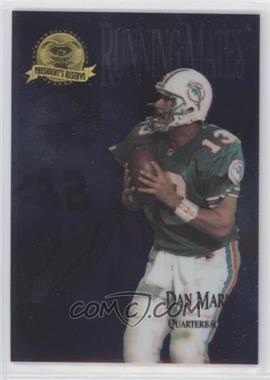 1996 Collector's Edge President's Reserve - Running Mates - CS #RM21 - Dan Marino, Terry Kirby /500