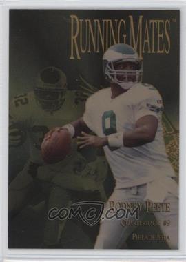 1996 Collector's Edge President's Reserve - Running Mates - Gold Missing Serial Number #RM19 - Rodney Peete, Ricky Watters