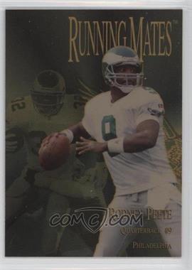 1996 Collector's Edge President's Reserve - Running Mates - Gold Missing Serial Number #RM19 - Rodney Peete, Ricky Watters