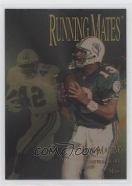 1996 Collector's Edge President's Reserve - Running Mates - Gold #RM21 - Dan Marino, Terry Kirby /100