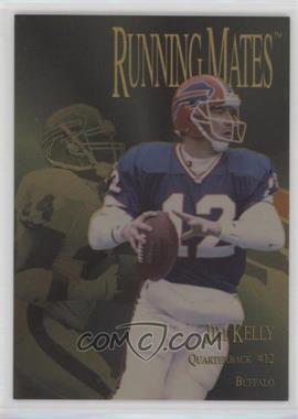 1996 Collector's Edge President's Reserve - Running Mates - Gold #RM23 - Jim Kelly, Darick Holmes /100