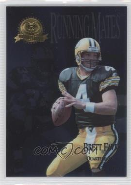 1996 Collector's Edge President's Reserve - Running Mates #RM13 - Brett Favre, Edgar Bennett /2000