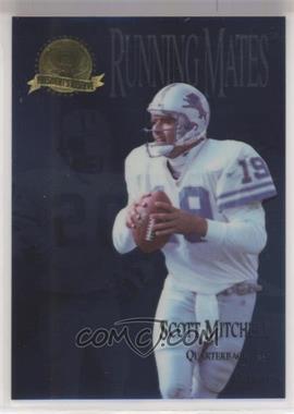 1996 Collector's Edge President's Reserve - Running Mates #RM15 - Scott Mitchell, Barry Sanders /2000