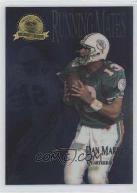 1996 Collector's Edge President's Reserve - Running Mates #RM21 - Dan Marino, Terry Kirby /2000